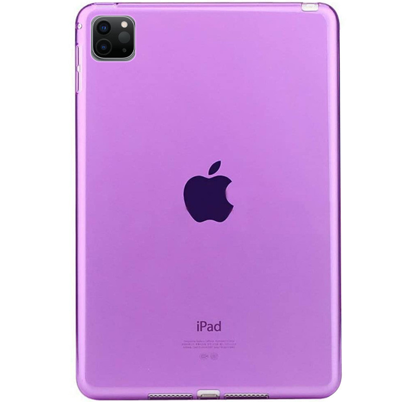 TPU чехол Epic Color Transparent для Apple iPad Pro 11" (2020) (Фиолетовый)