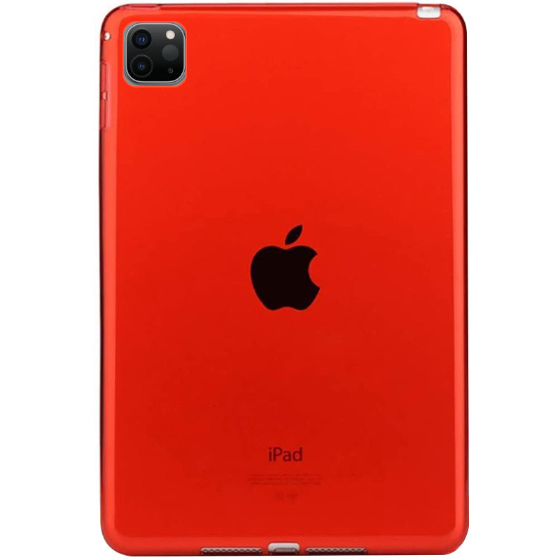 TPU чехол Epic Color Transparent для Apple iPad Pro 11" (2020) (Красный)