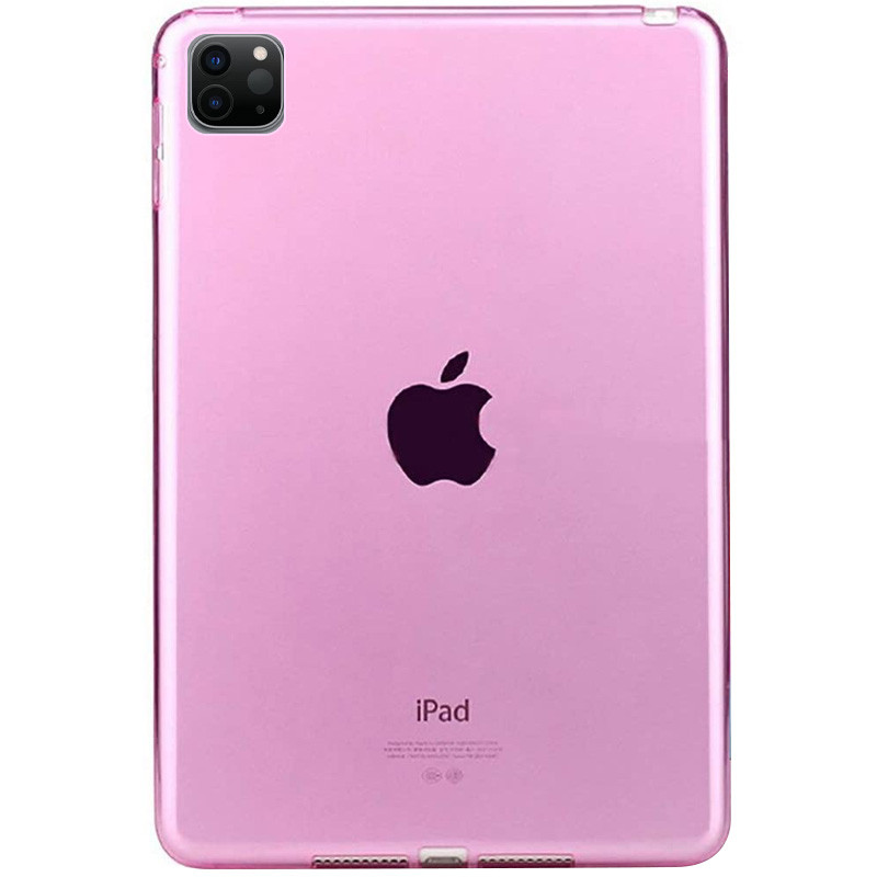 TPU чехол Epic Color Transparent для Apple iPad Pro 11" (2020) (Розовый)
