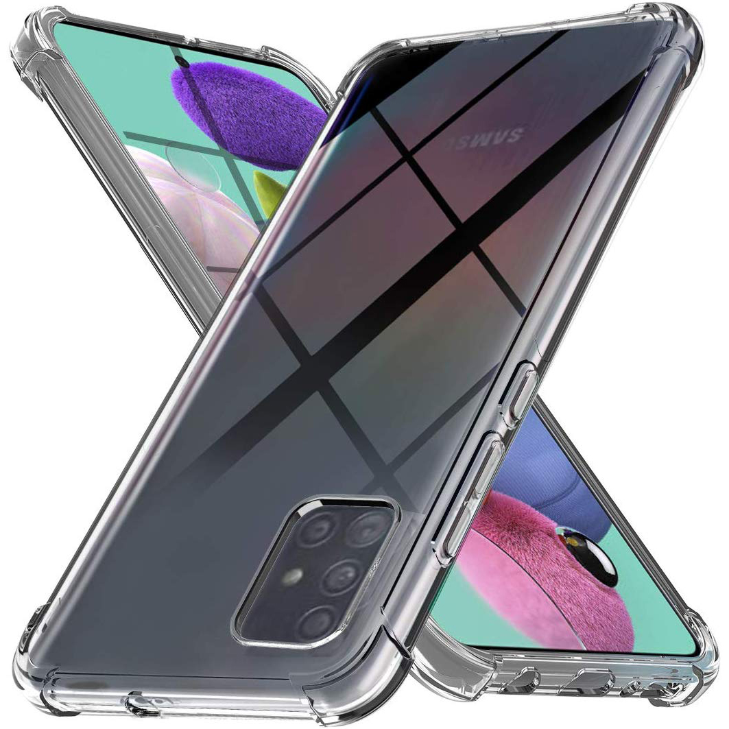 TPU чехол Epic Ease с усиленными углами для Samsung Galaxy A51 (Бесцветный (прозрачный))