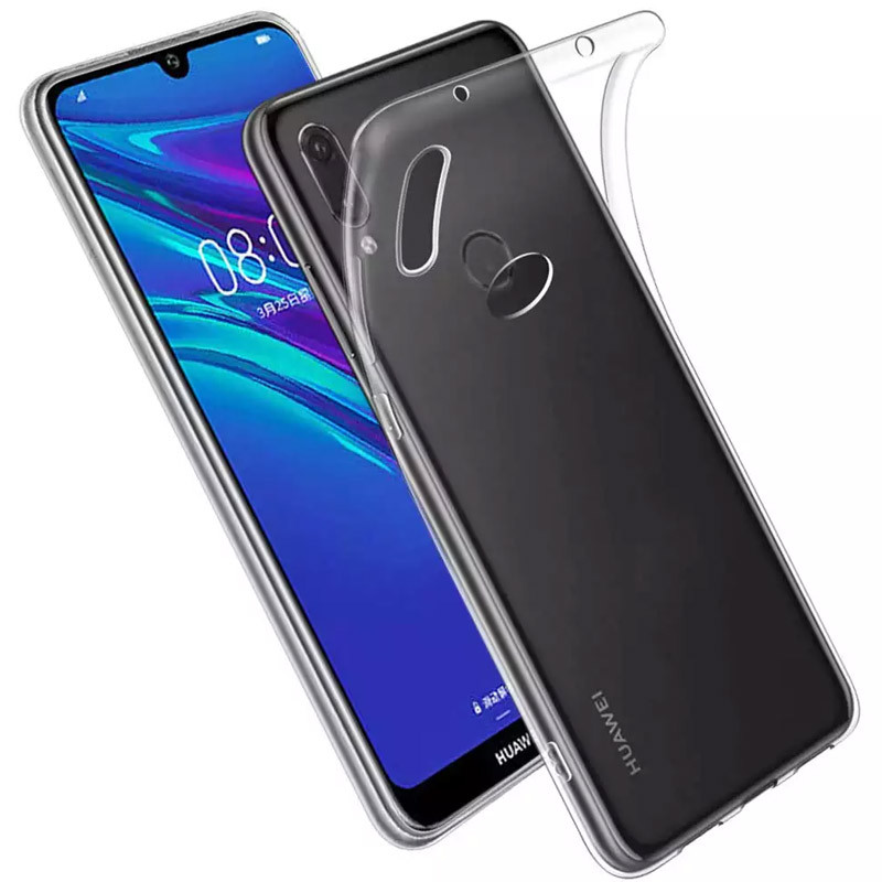 TPU чехол Epic Transparent 1,0mm для Huawei Y6 (2019) (Бесцветный (прозрачный))