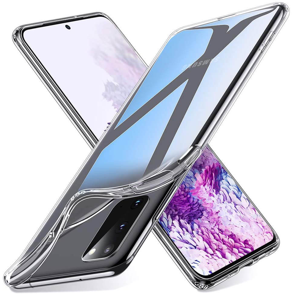 TPU чехол Epic Transparent 1,0mm для Samsung Galaxy S20 (Бесцветный (прозрачный))
