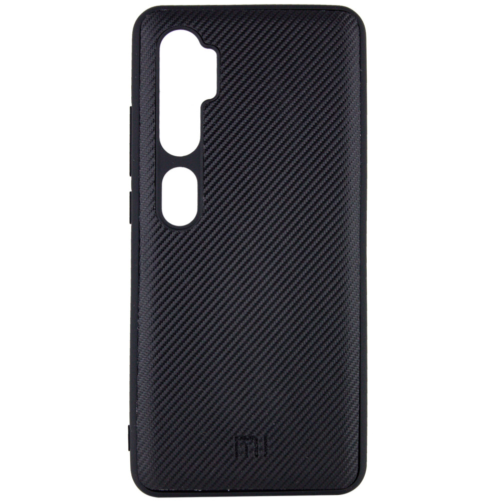 TPU чехол Fiber Logo для Xiaomi Mi CC9 Pro (Черный)