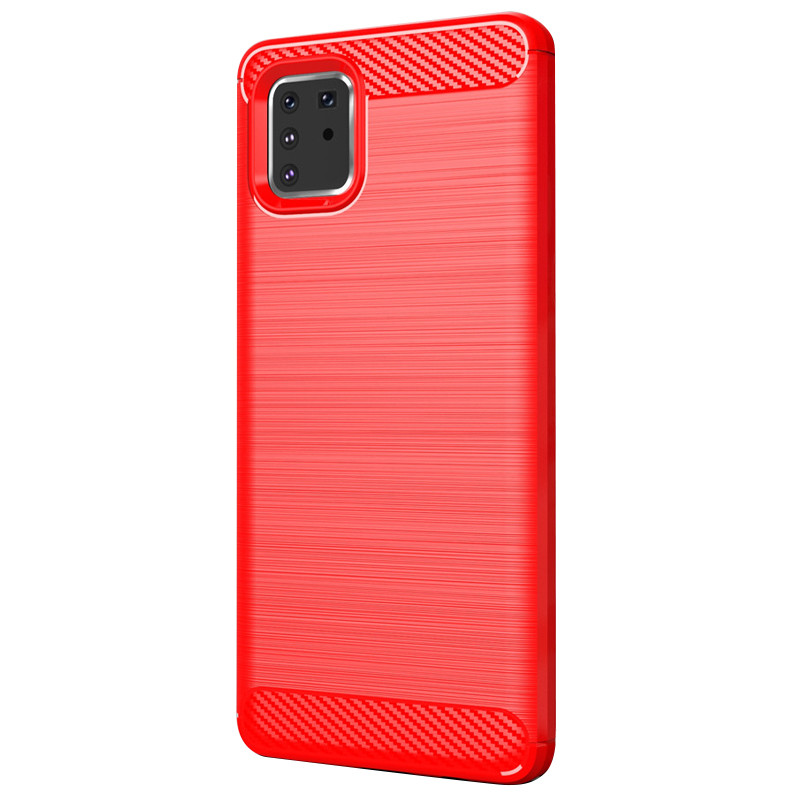 TPU чехол iPaky Slim Series для Samsung Galaxy Note 10 Lite (A81) (Красный)