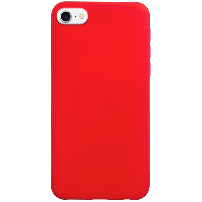 TPU чехол Molan Cano Smooth для Apple iPhone SE (2020) / 7 / 8 (Красный)