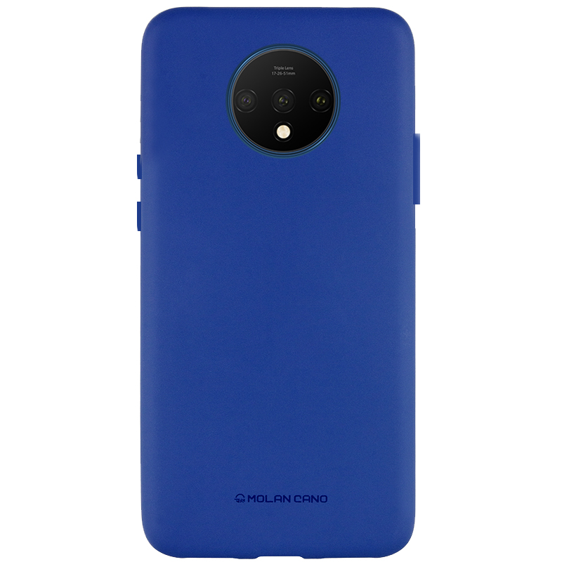 TPU чехол Molan Cano Smooth для OnePlus 7T (Синий)