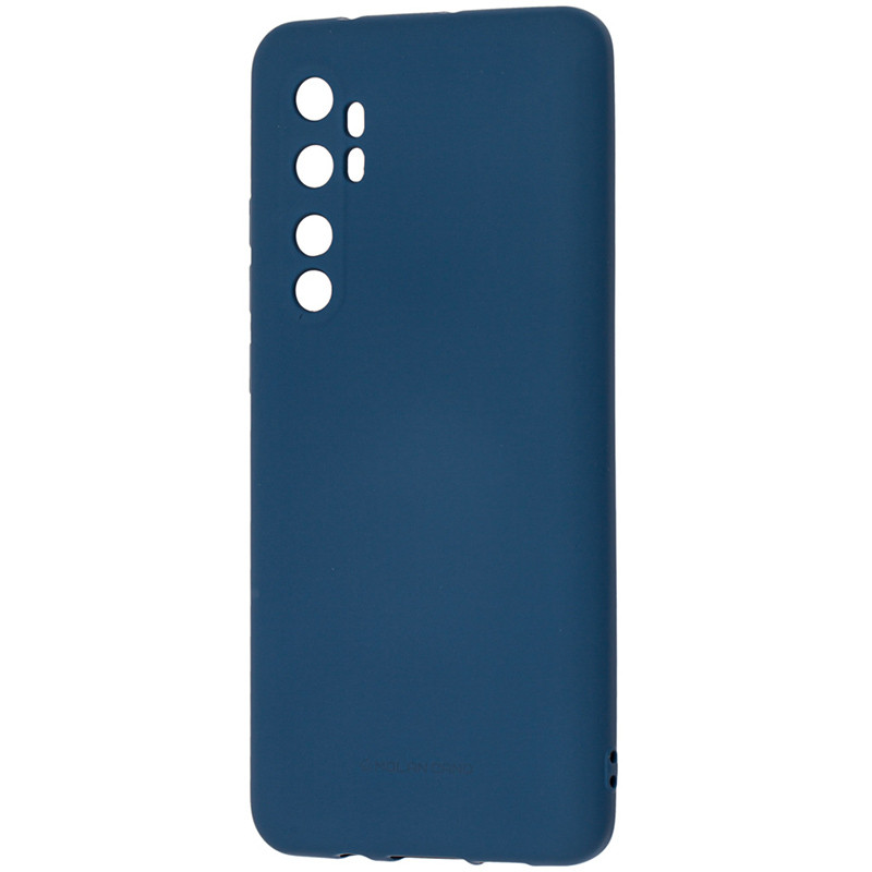 TPU чехол Molan Cano Smooth для Xiaomi Mi Note 10 Lite (Синий)