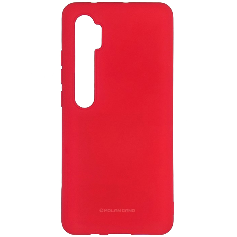 TPU чехол Molan Cano Smooth для Xiaomi Mi Note 10 / Note 10 Pro / Mi CC9 Pro (Красный)