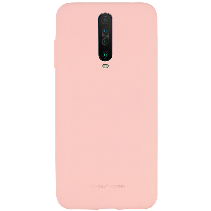 TPU чохол Molan Cano Smooth для Xiaomi Poco X2 (Рожевий)