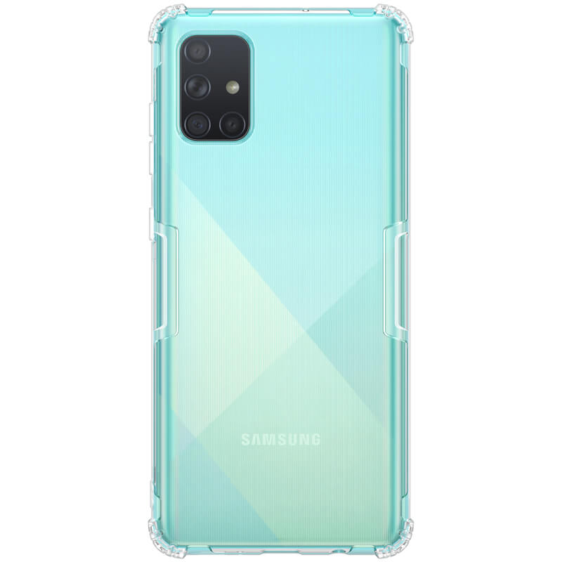 TPU чехол Nillkin Nature Series для Samsung Galaxy A71 (Бесцветный (прозрачный))