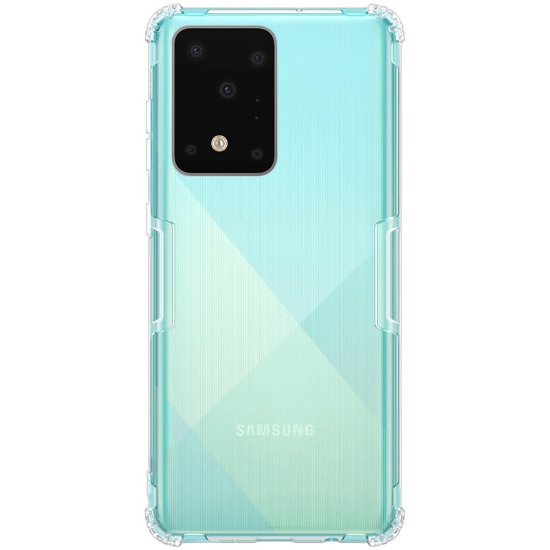 TPU чехол Nillkin Nature Series для Samsung Galaxy S20 Ultra (Бесцветный (прозрачный))