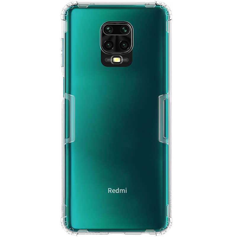 TPU чехол Nillkin Nature Series для Xiaomi Redmi Note 9s / Note 9 Pro / Note 9 Pro Max (Бесцветный (прозрачный))