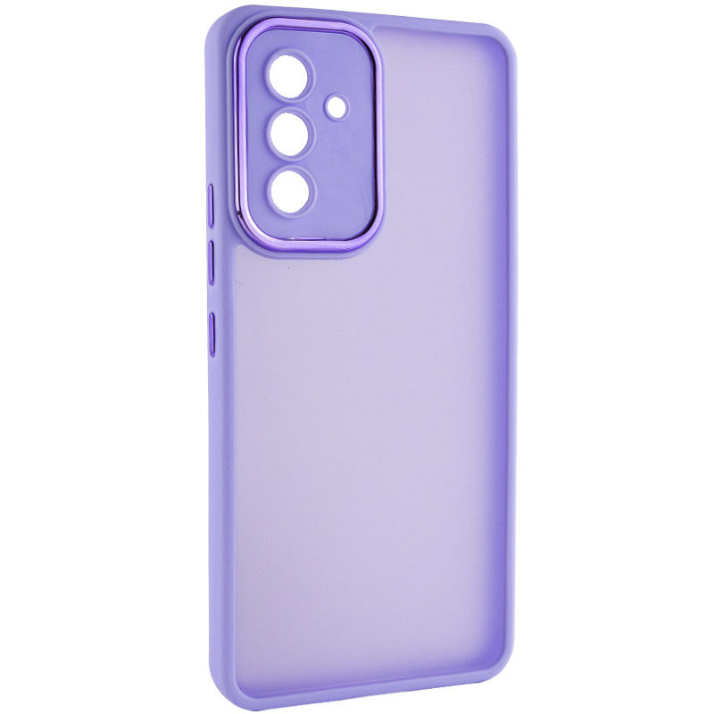 TPU+PC чохол Accent для Samsung Galaxy A54 5G (White / Purple)