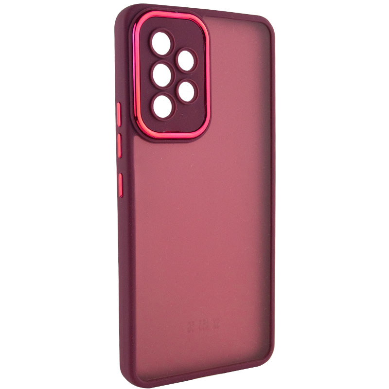 TPU+PC чохол Accent для Samsung Galaxy A73 5G (Magenta)