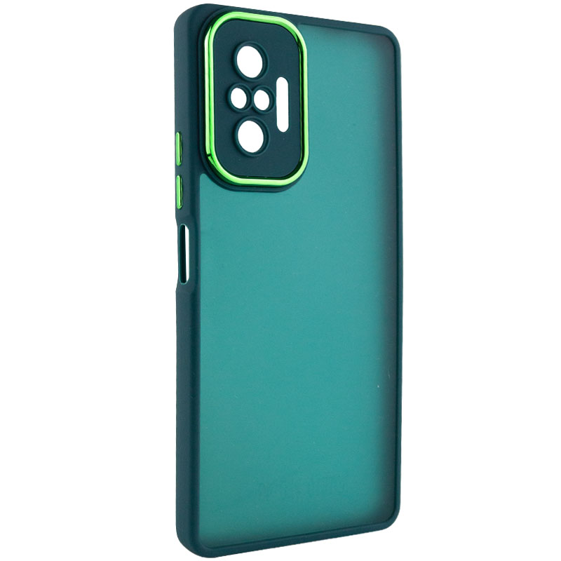 TPU+PC чохол Accent для Xiaomi Redmi Note 10 Pro Max (Green)