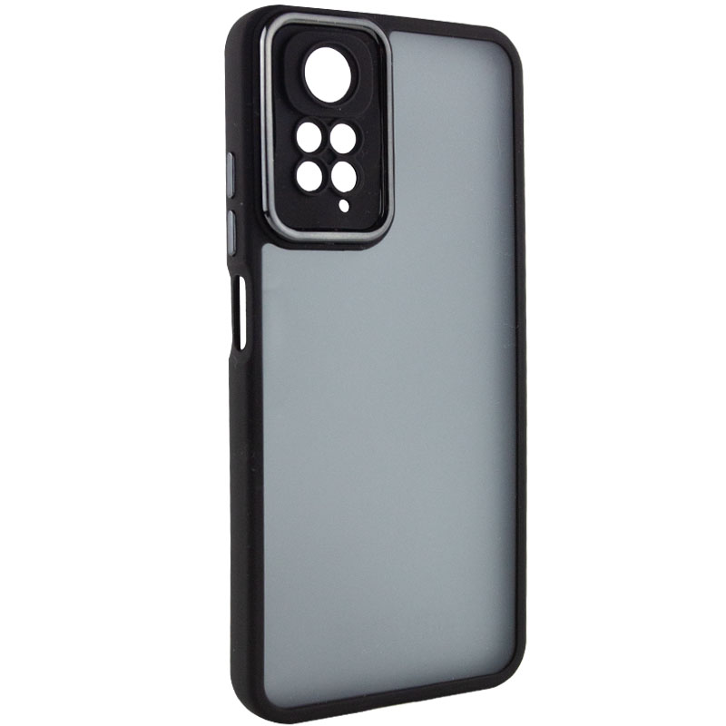 TPU+PC чехол Accent для Xiaomi Redmi Note 11S (Black)