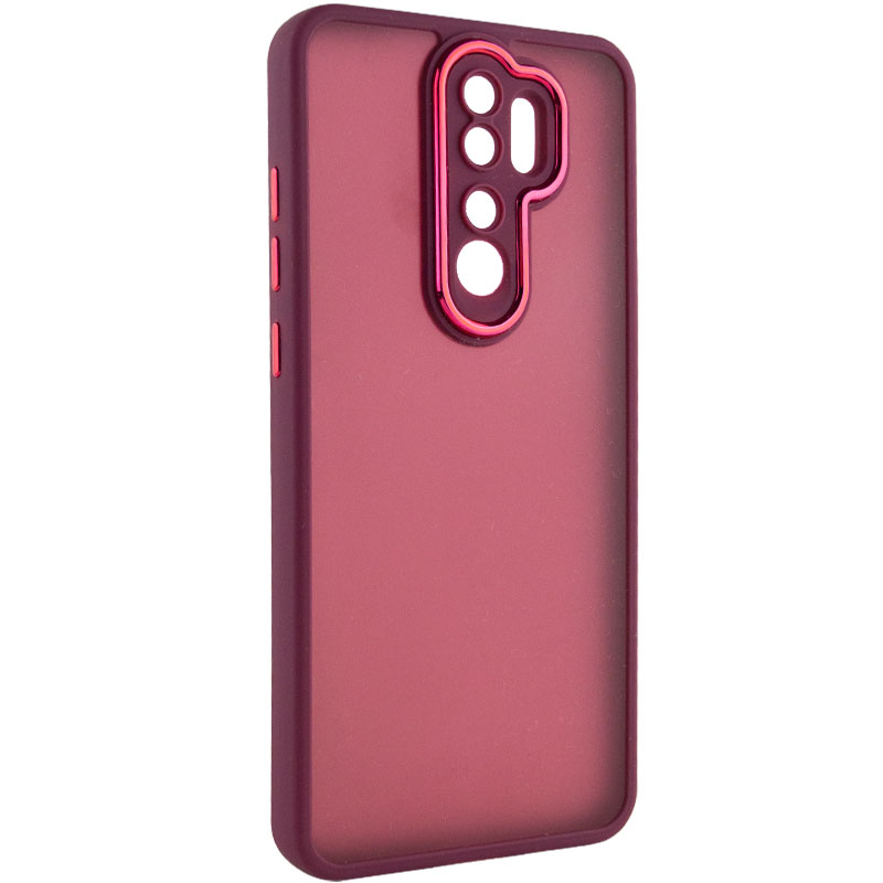 TPU+PC чохол Accent для Xiaomi Redmi Note 8 Pro (Magenta)