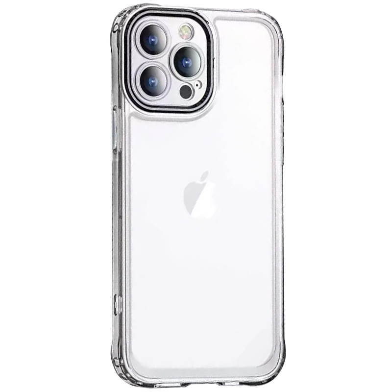 TPU+PC чохол ColorCam для Apple iPhone 14 Pro Max (6.7") (Прозорий / чорний)