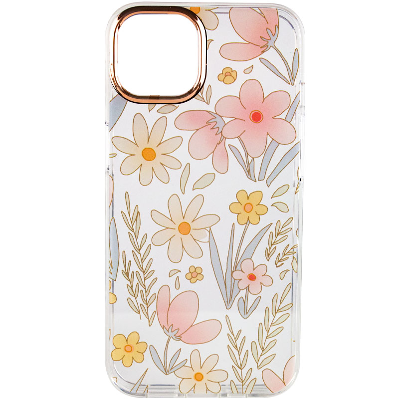 TPU+PC чехол Flowers для Apple iPhone 11 Pro (5.8") (Simple bloom)