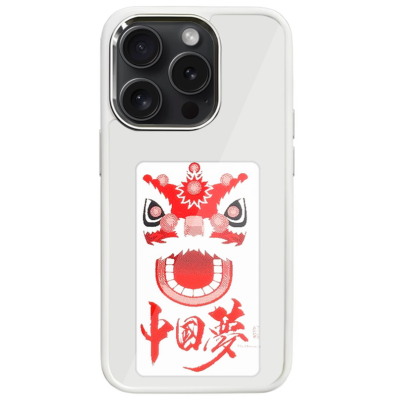 TPU+PC чохол Ink Show для Apple iPhone 15 Pro (6.1") (White)