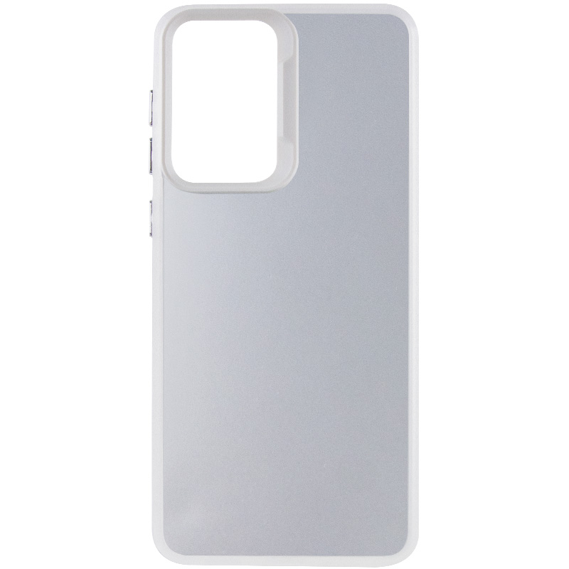 TPU+PC чохол Magic glow with protective edge для Apple iPhone 15 Pro Max (6.7") (White)