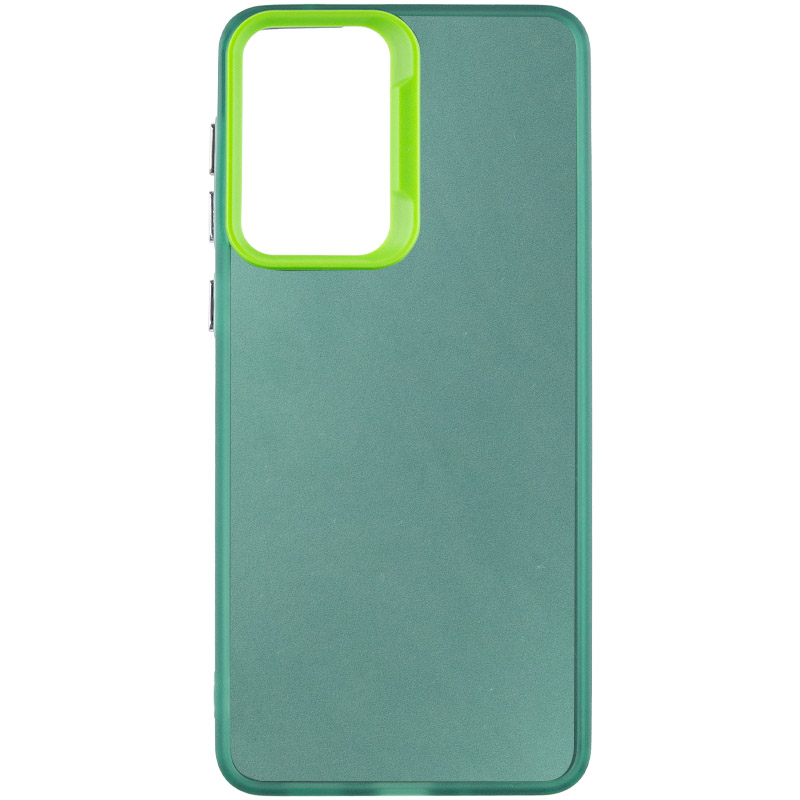 TPU+PC чохол Magic glow with protective edge для Samsung Galaxy A34 5G (Green)