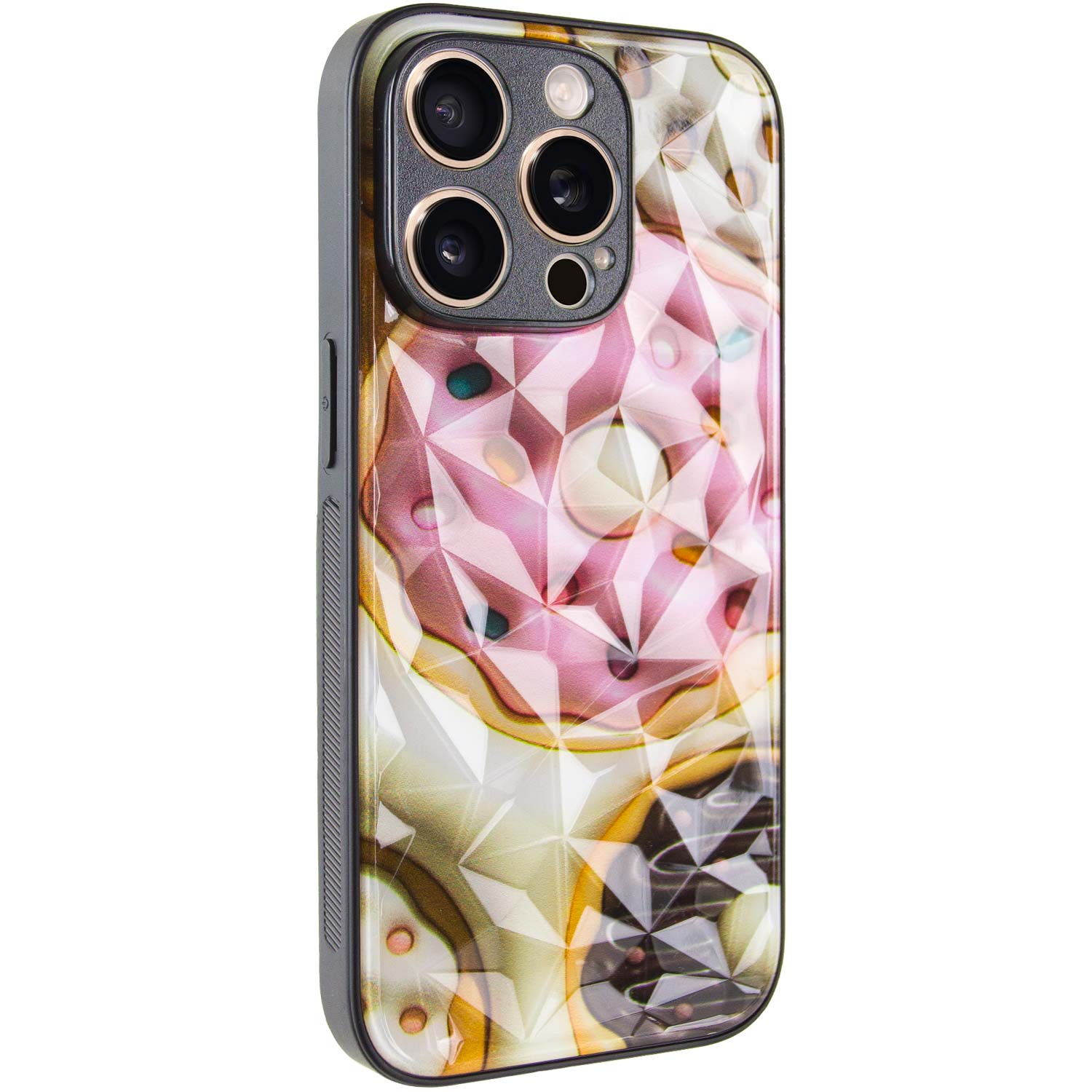 TPU+PC чохол Prisma Fluffie для Apple iPhone 13 Pro (6.1") (Donut)