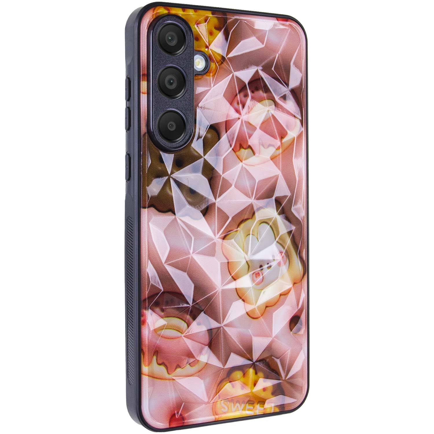 TPU+PC чехол Prisma Fluffie для Samsung Galaxy A36 5G (Sweet)