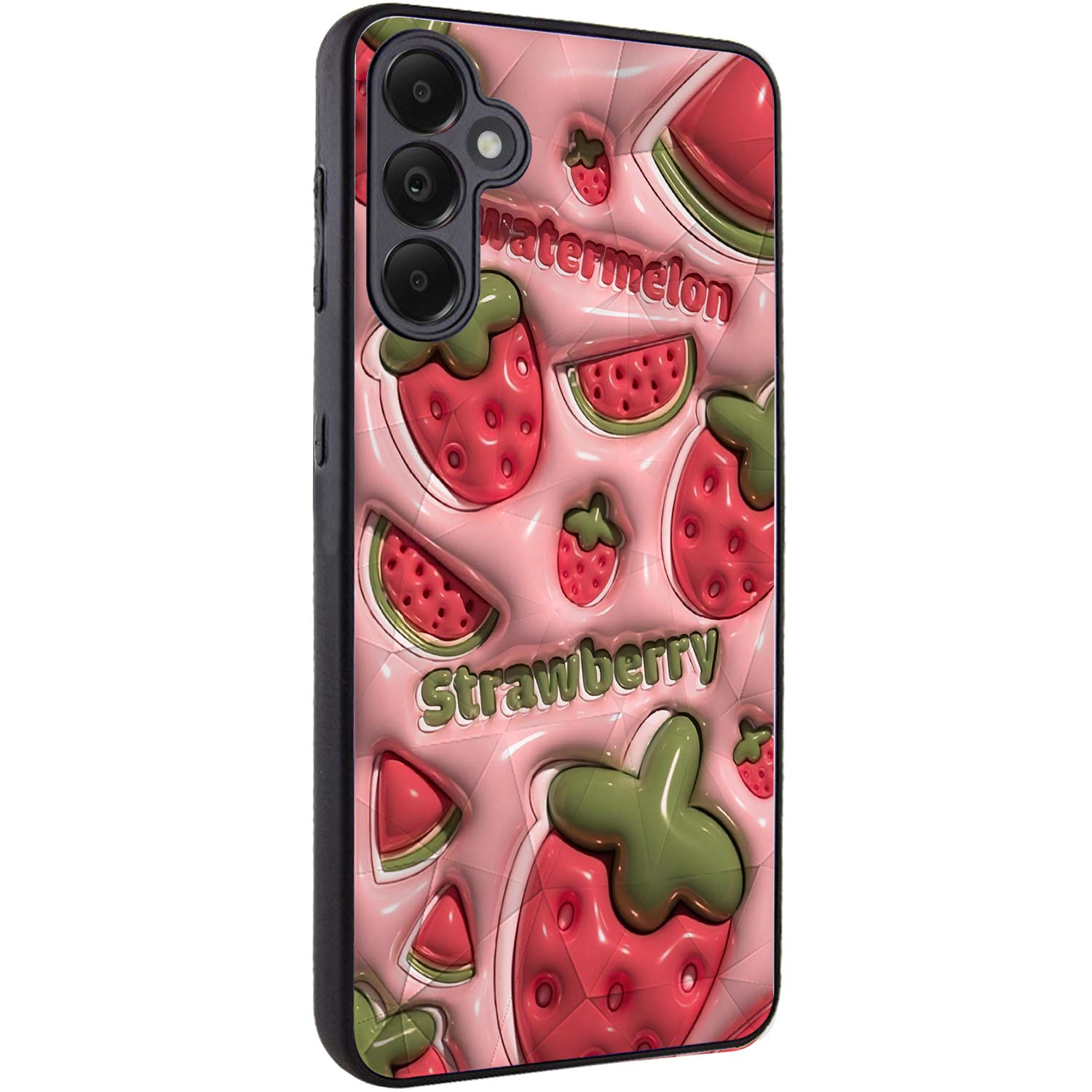 TPU+PC чехол Prisma Fluffie для Samsung Galaxy A36 5G (Watermelon)