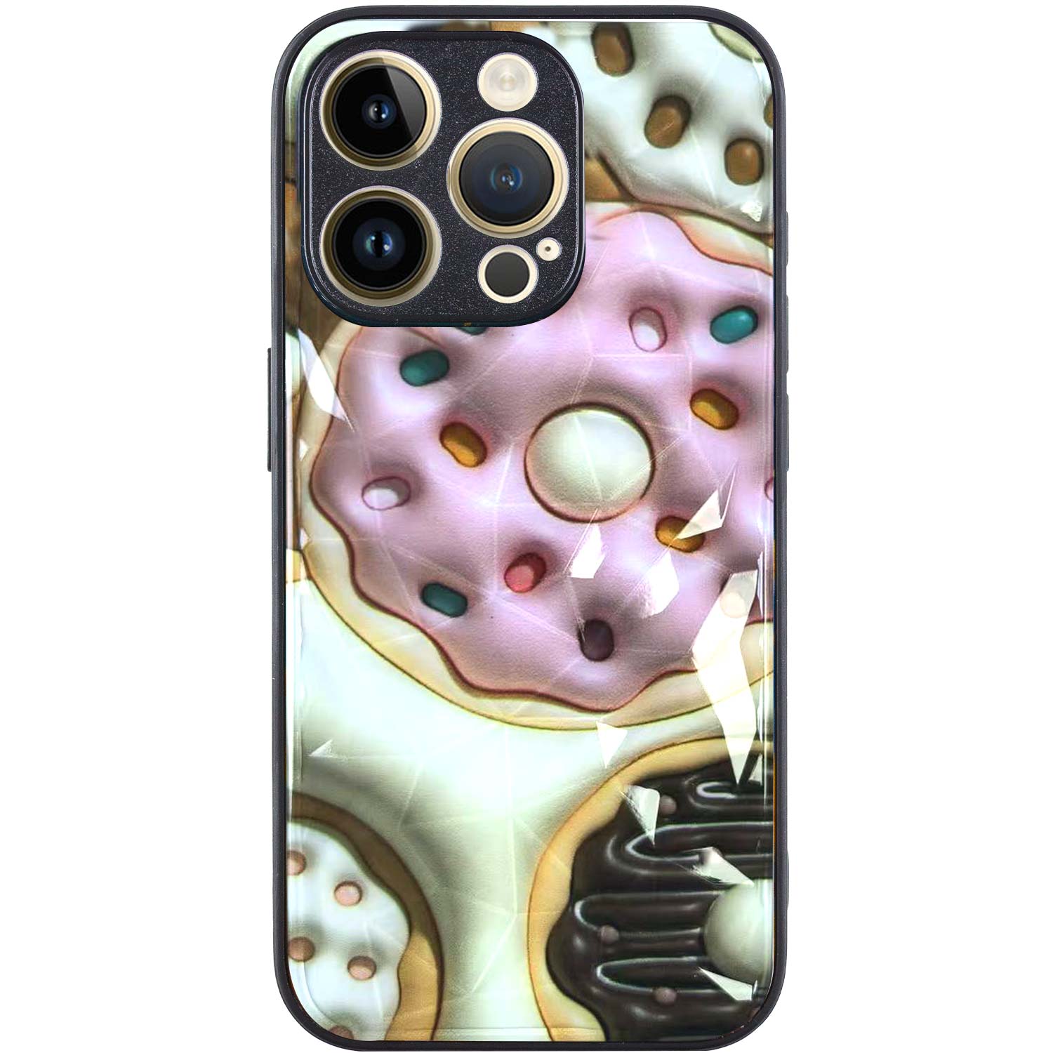TPU+PC чехол Prisma Fluffie для Xiaomi Redmi 13 4G / Poco M6 4G (Donut)