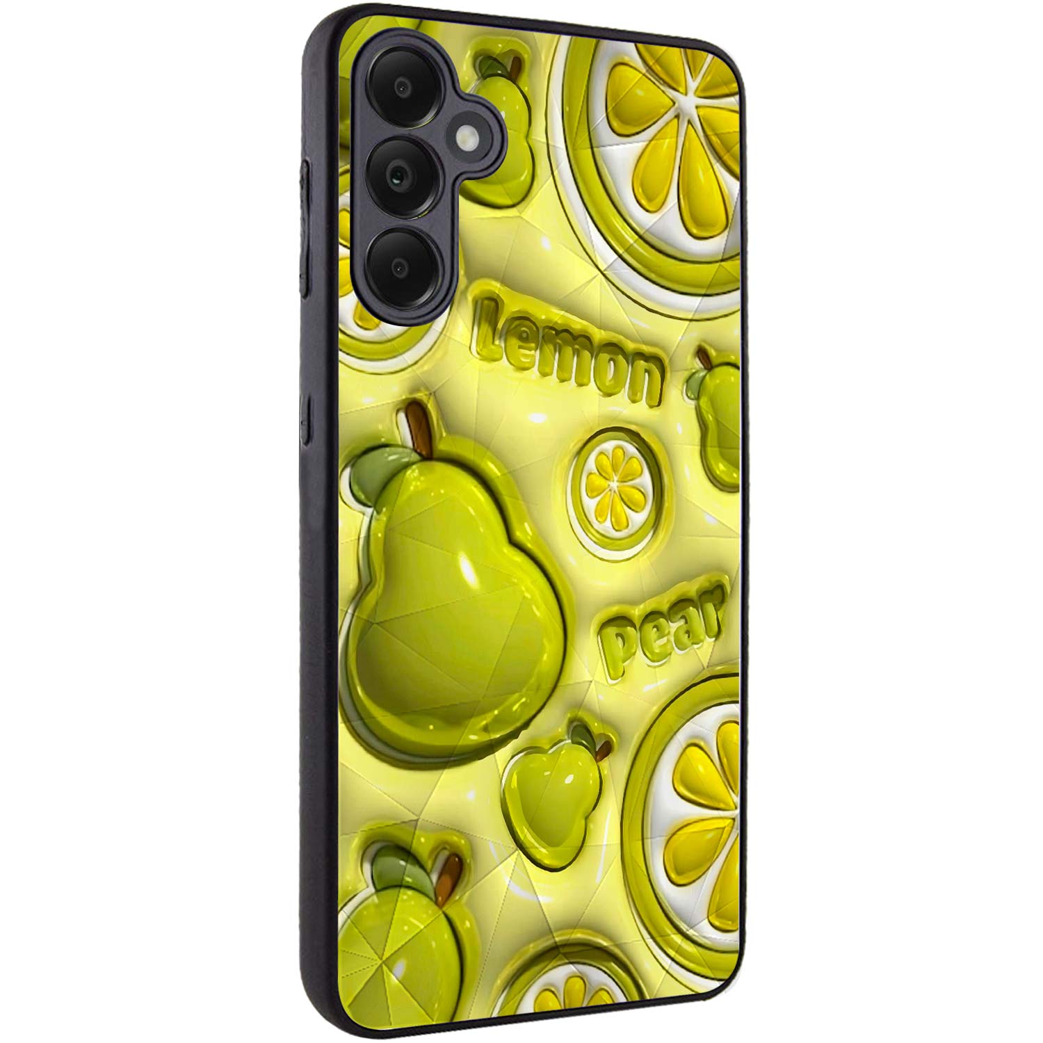 TPU+PC чехол Prisma Fluffie для Xiaomi Redmi 13 4G / Poco M6 4G (Lemon)