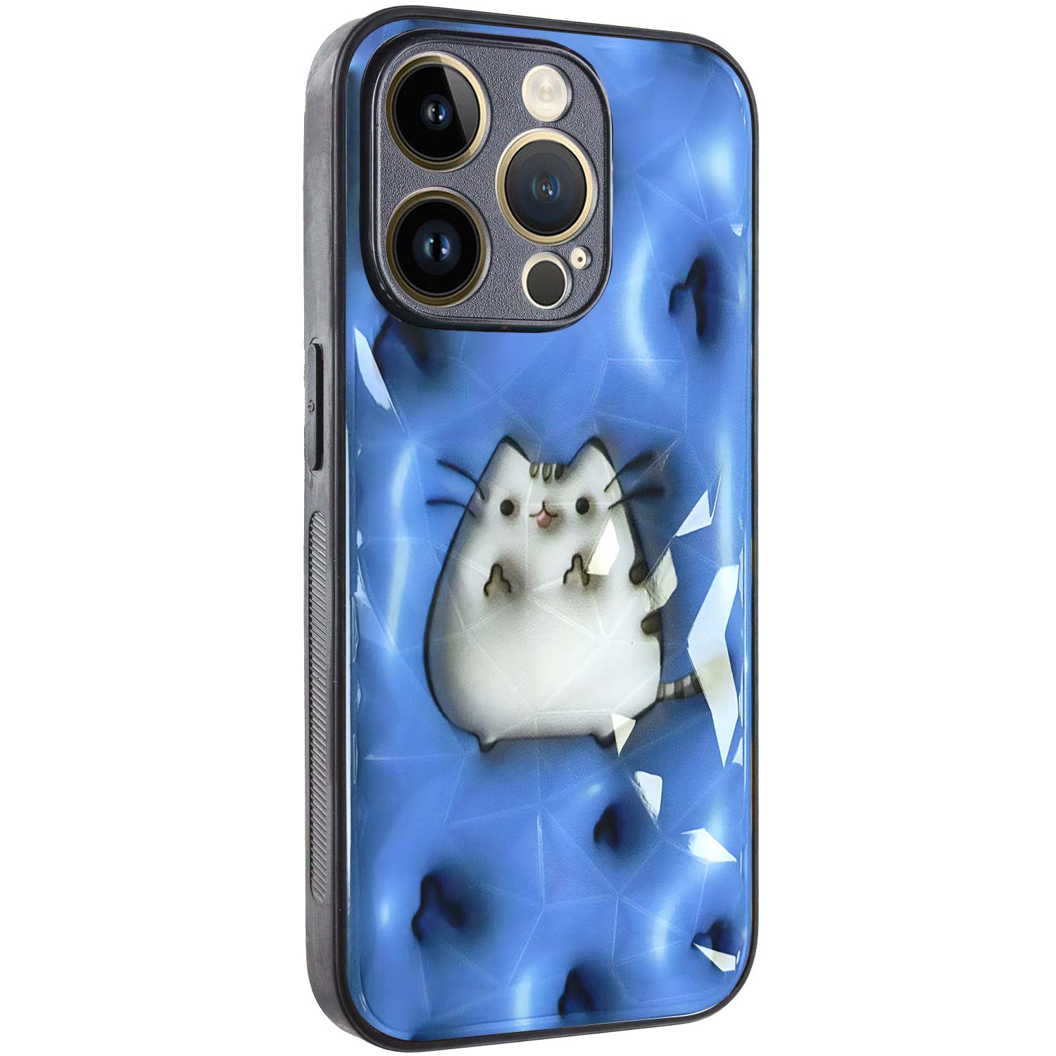 TPU+PC чохол Prisma Fluffie для Xiaomi Redmi 13 4G / Poco M6 4G (Pusheen)