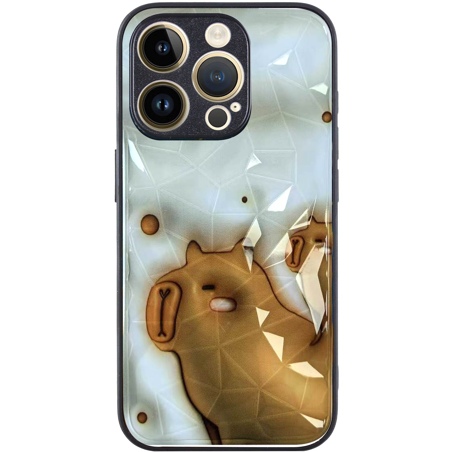 TPU+PC чехол Prisma Fluffie для Xiaomi Redmi Note 12 4G (Capybara)