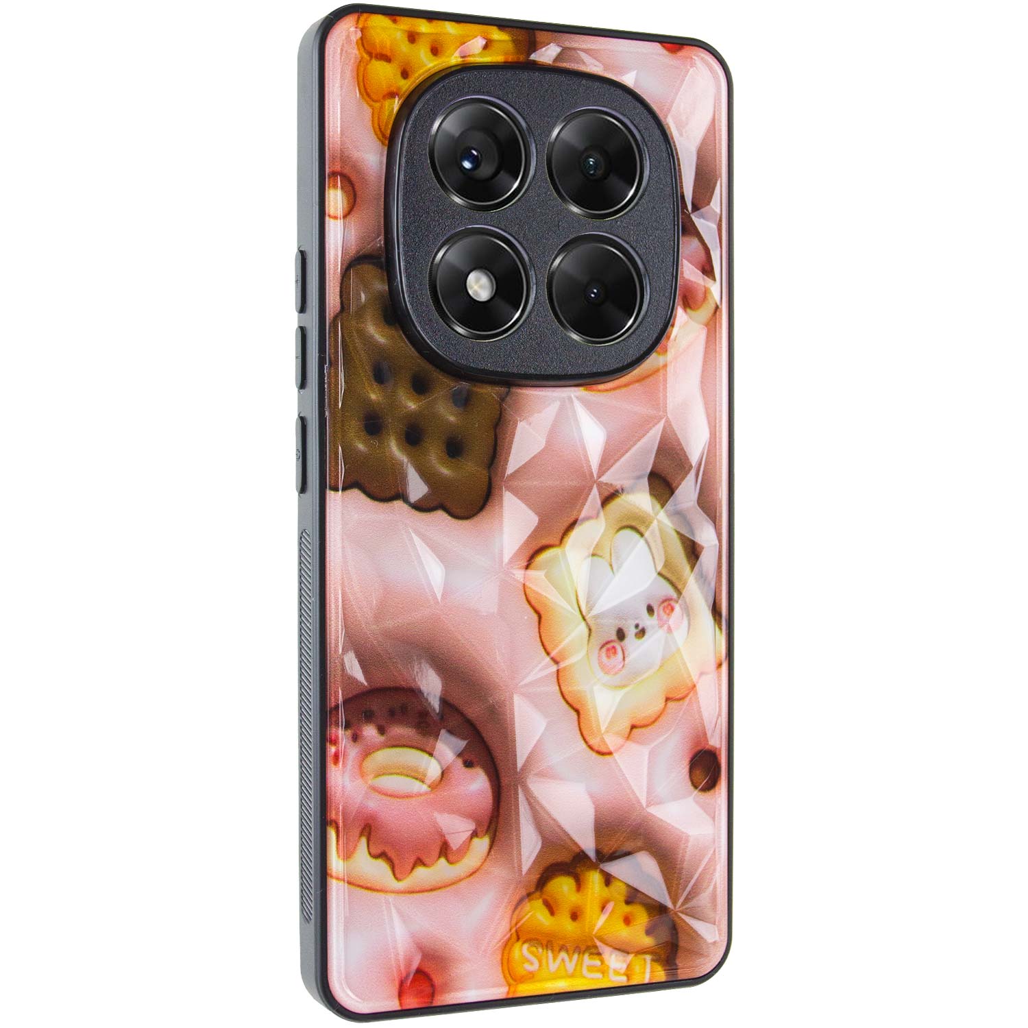 TPU+PC чехол Prisma Fluffie для Xiaomi Redmi Note 14 Pro 5G (Sweet)