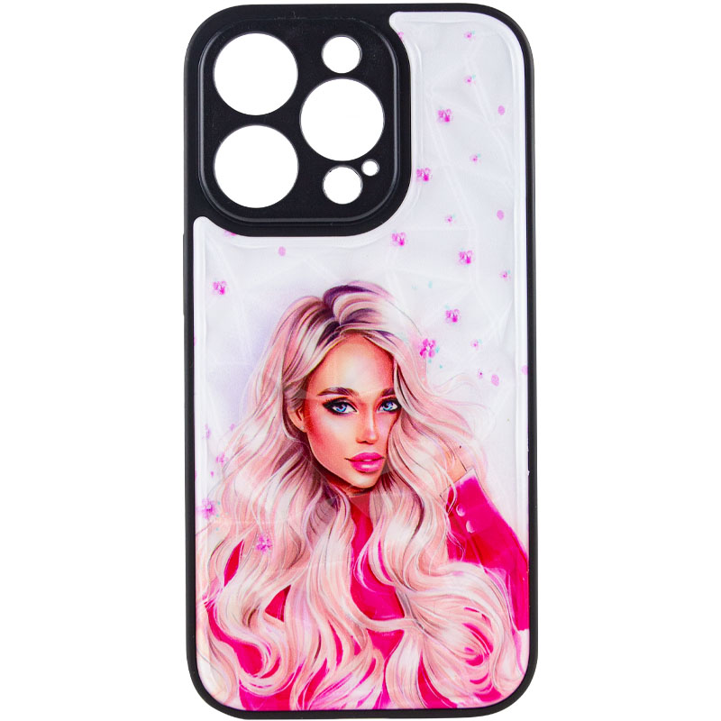 TPU+PC чохол Prisma Ladies для Apple iPhone 14 Pro Max (6.7") (Pink)