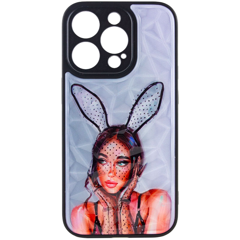 TPU+PC чохол Prisma Ladies для Apple iPhone 14 Pro Max (6.7") (Rabbit)