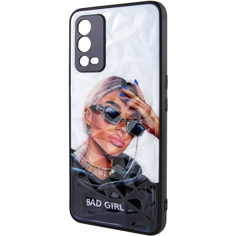 TPU+PC чехол Prisma Ladies для Oppo A55 4G (Bad Girl)