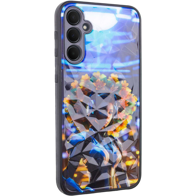 TPU+PC чехол Prisma Ladies для Samsung Galaxy S24 FE (Cyberpunk)