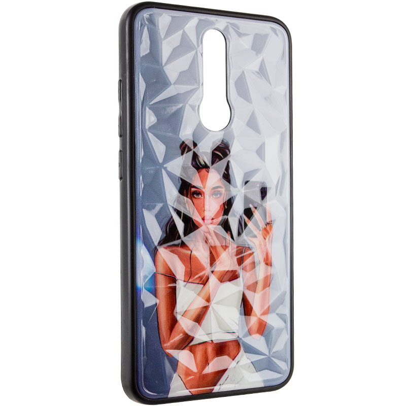 TPU+PC чехол Prisma Ladies для Xiaomi Redmi 8 (Black in White)