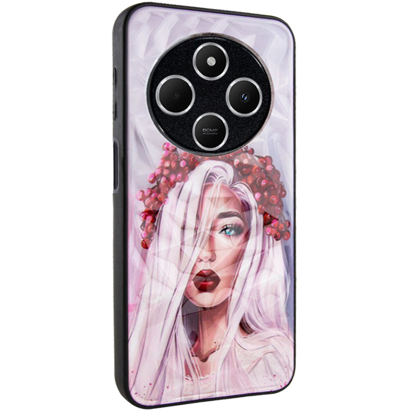 TPU+PC чехол Prisma Ladies для Xiaomi Redmi Note 14 Pro 5G (Ukrainian Girl)