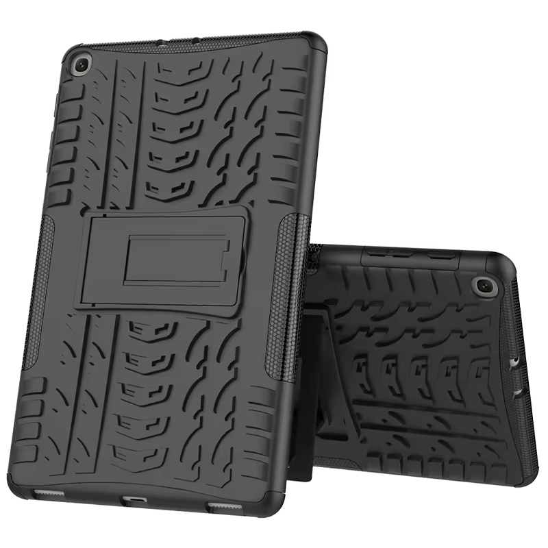 TPU+PC чехол Protector Stand для Samsung Galaxy Tab A7 10.4 (2020) (Black)