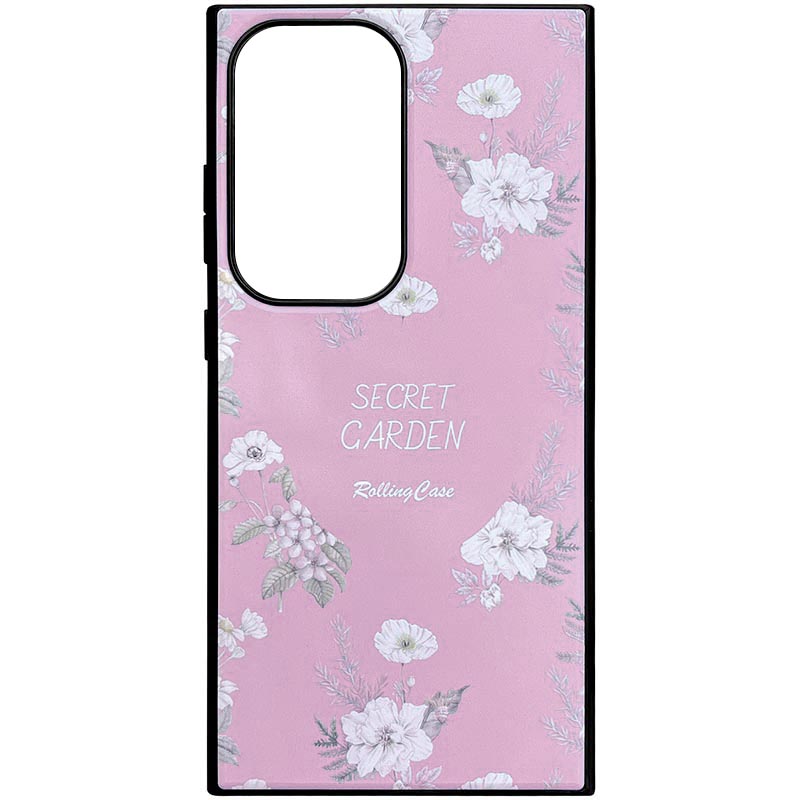 TPU+PC чохол Secret Garden для Samsung Galaxy A06 (Pink)