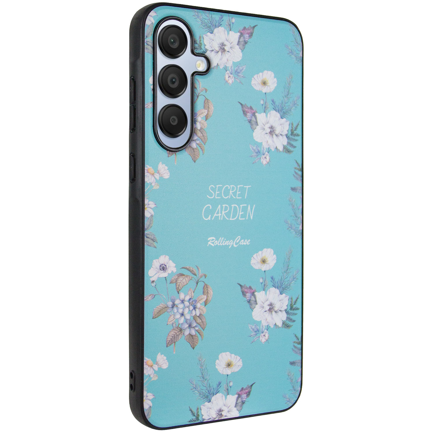 TPU+PC чехол Secret Garden для Xiaomi Redmi Note 13 4G (Mint)