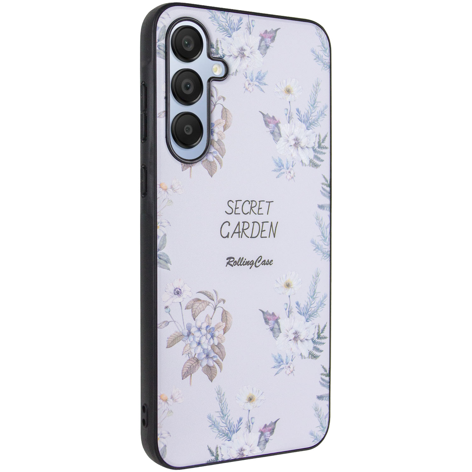 TPU+PC чехол Secret Garden для Xiaomi Redmi Note 13 4G (White)