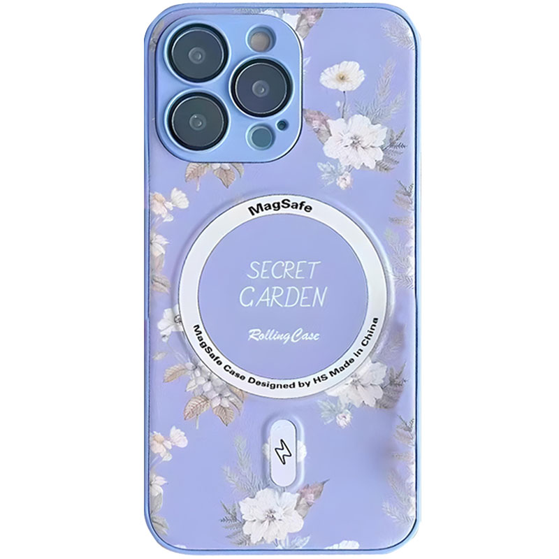 TPU+PC чехол Secret Garden with MagSafe для Apple iPhone 11 Pro (5.8") (Lilac)