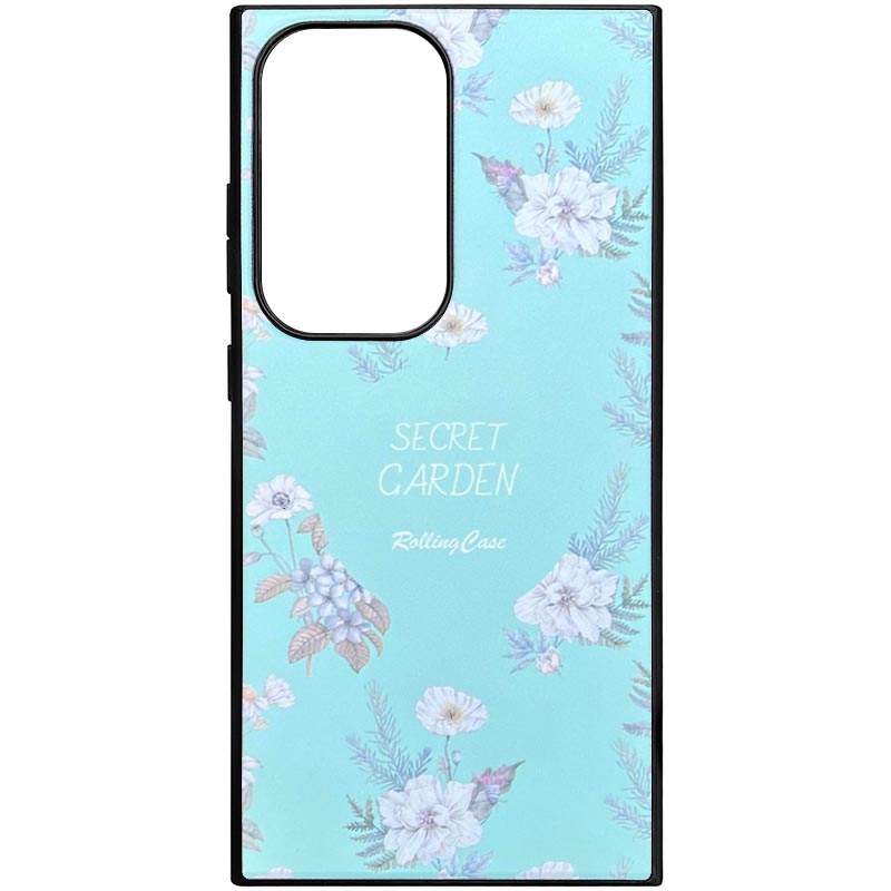 TPU+PC чехол Soft Secret Garden для Xiaomi Redmi Note 14 Pro 5G (Mint)