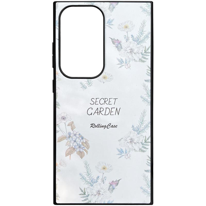 TPU+PC чехол Soft Secret Garden для Xiaomi Redmi Note 14 Pro 5G (White)