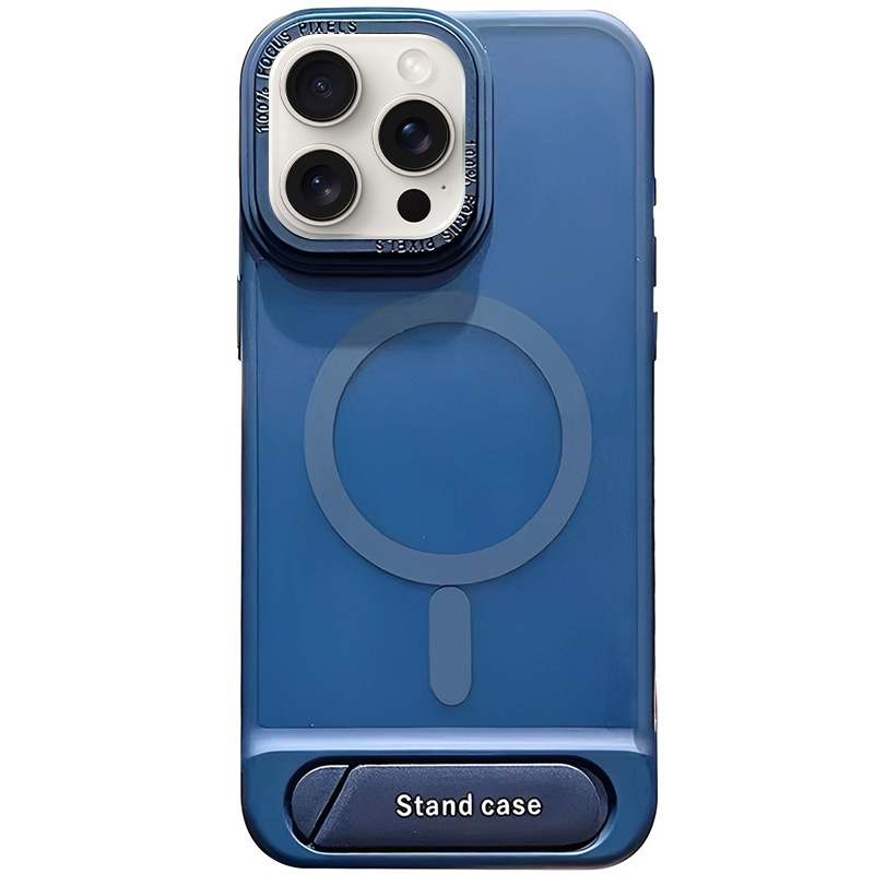 TPU+PC чохол Stand case для Apple iPhone 11 (6.1") (Blue)