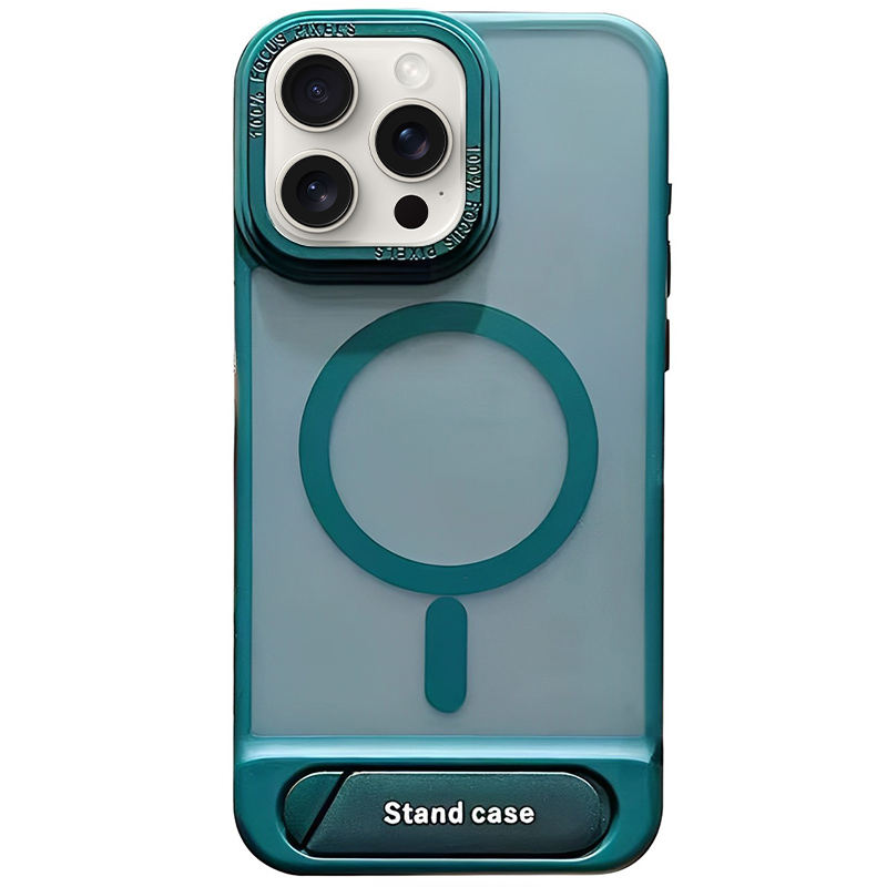 TPU+PC чехол Stand case для Apple iPhone 11 (6.1") (Green)