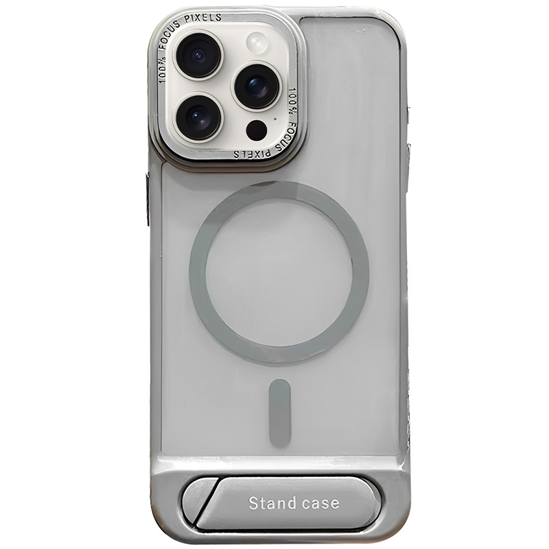 TPU+PC чохол Stand case для Apple iPhone 11 (6.1") (Grey)